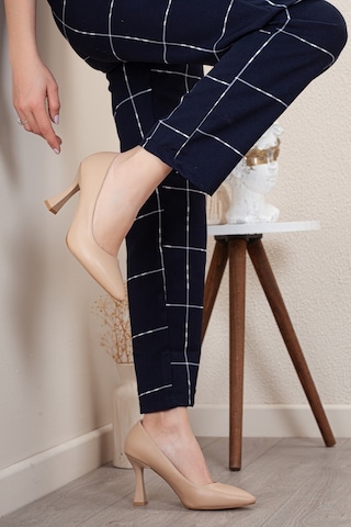 Daxtors Nicole Kadın Rahat Şık Topuklu Ayakkabı Stiletto 22ydanicole1001-193 001