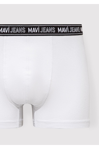 Mavi - Beyaz Basic Boxer 0911082-620 Beyaz