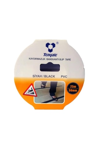 Tenyale Merdiven Kaydırmaz Bant Siyah 50 Mm x 25 M