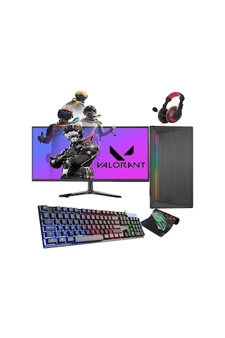 DMC N09X i5-750 8 GB 500 GB HDD + 128 GB SSD 4 GB R7240 19" Masaüstü Oyuncu Bilgisayarı