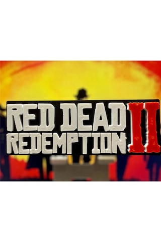 Red Dead Redemption Iı Logo Dekor
