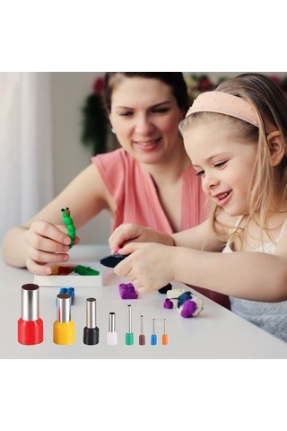 Ulzyvf Yuvarlak Ve Silindir Seti Seramik Renkli Polimer Parça Malzemeleri Kil Kesici, Kalıp İle Geeroyoo Dıy Çok Araç 44 - Al Çok Renkli Çok Renkli