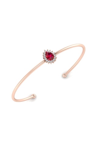 0,96 Karat Pırlantalı Yakut Bıleklik