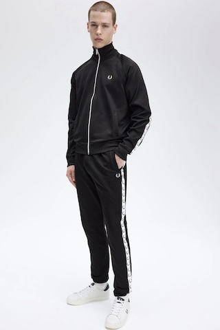 Fred Perry Erkek Siyah Logo Detaylı Ceket Çok Renkli