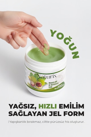 Naturix Masaj Jeli At Kestanesi Balsam 500 ML