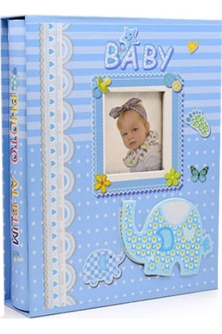 200'lük 10x15cm. Kutulu Bebek Fotoğraf Albümü 200'lük 10x15cm. Kutulu Bebek Fotoğraf Albümü
