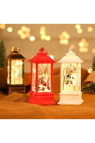 LED IŞIKLI MUM NOEL BABA KARDAN ADAM DEKOR IŞIK YILBAŞI IŞIKLARI DEKOR MASA LAMBASI NOEL PİLLİ LED IŞIK