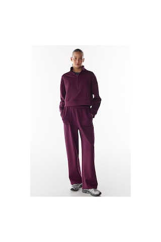 Penti Bordo İpeksi Dokunuş Silky Touch Cep Detaylı Pantolon