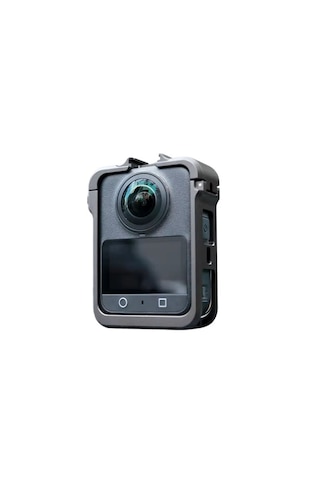 Teknoroket Djı Osmo 360 Uyumlu Metal Çerçeve Cage Alüminyum Alaşım Koruyucu Kafes Gümüş