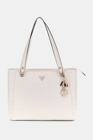 Guess Stacey Tote Çanta-gg974125 Beyaz