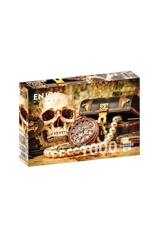 Enjoy 1000 Parça Korsan Kaptanın Masası Puzzle