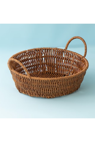 Porsima 304c 3 Lü Düzenleyici Hasır Sepet Seti Ekmeklik Sepet