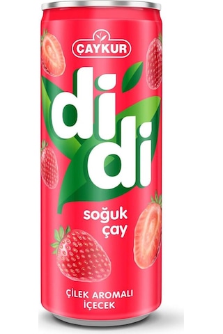 Didi Çilek Aromalı Soğuk Çay 250 Ml X 24 Adet