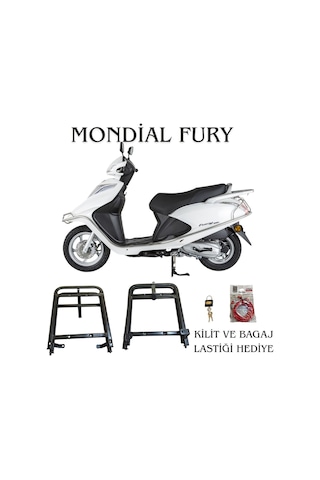 Mondial Fury Kızaklı Kurye Paket Çanta Demiri
