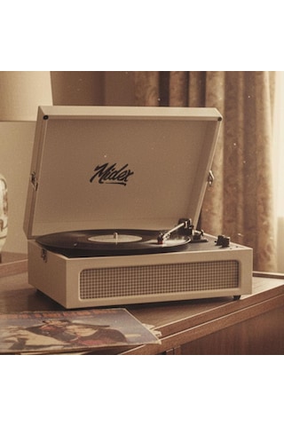 Midex Mtx-420wh Nostaljik Bluetooth Pro Pikap Plakçalar Şarjlı 3 Devirli