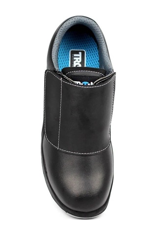 Tron A22 S3 Ara Taban Kapaklı Kaynakçı İş Güvenliği Ayakkabısı-12444 Siyah Suede