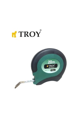 Troy 23132 Arazi Tipi Şerit Metre 20m x 13 MM