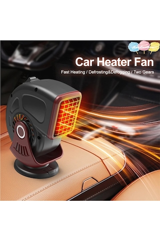 Jialan 12v 120w Oto Kaloriferi Elektrikli Soğutma İsıtma Fanı