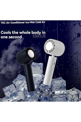 Soulader Taşınabilir Usb Şarjlı Mini El Fanı, Yarı İletken Soğutma Teknolojili, Serinletici Ve Hafif Tasarım, Seyahat Ve Ofis Kullanımı İçin Pratik