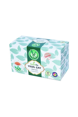 Tabiat Market Yeşil Çay Bitki Süzen Poşet Çay 20'li