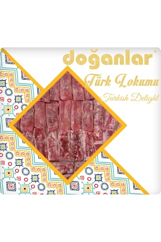 Fitil Lokum Narlı Antep Fıstıklı 500 Gr.jelatinsiz -gulutensiz-vegan-helal