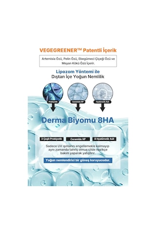 Hassas Ciltlere Özel Yatıştırıcı Spf50+pa++++ Kore Güneş Kremi Green Energy Sun Screen