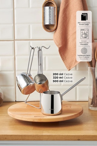 Emsan Magna 4 Parça Cezve Seti