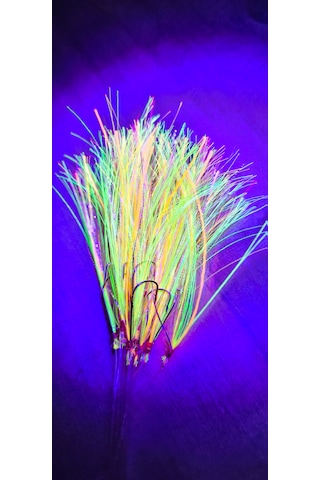 Çapari Alemi Saf İpek Detaylı Glowlu ve Ultra UV Çapari İstavrit,Kolyoz,Tral,Mezgit Çaparisi Sabah suyu ve Akşam suyu Çaparisi Ultra Uv+glow