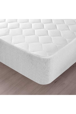 100x200 Sıvı Geçirmez Kapitoneli Tek Kişilik Alez Fitted Pamuklu Renkli