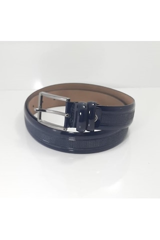 Fiyra 3991 Rugan Üst Sınıf Hakiki Deri Lazer İşlemeli Erkek Kemer Bordo