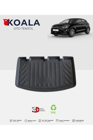 Kia Rio Hatchback 2017 Ve Sonrası 3d Bagaj Havuzu