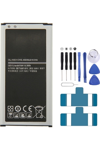 Cbtx Galaxy Uyumlu S5 / G900 İçin 2800mah Şarj Edilebilir Li-ion Pil