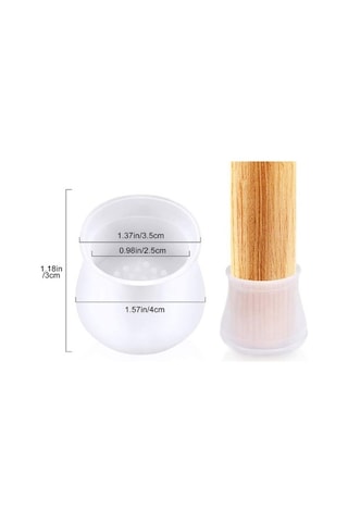 Masa Sandalye Ayak Koruyucu 12 Adet