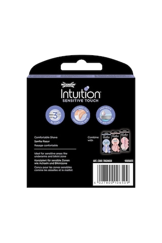 Lexroo Intuition Sensitive Touch Kadın Tıraş Makinesi, 6 Adet