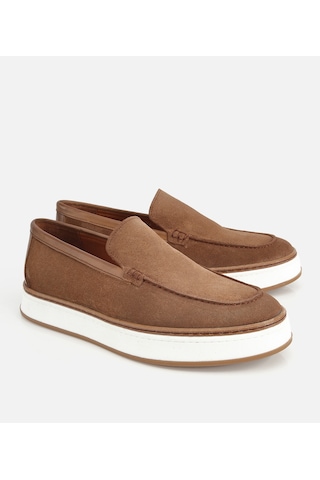 Hotiç Erkek Süet Deri Taba Kalın Tabanlı Günlük Loafer 02ayh319400a420 02ayh319400a420 Taba