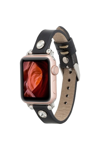 Apple Watch Uyumlu Deri Kordon Visby 38-40-41mm Rst1