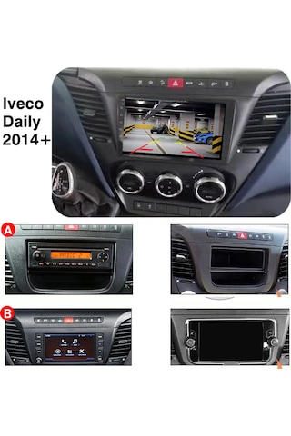 İveco Daily Android Multimedya 2/32gb Carplay 9 İnc Hd Ips Ekran