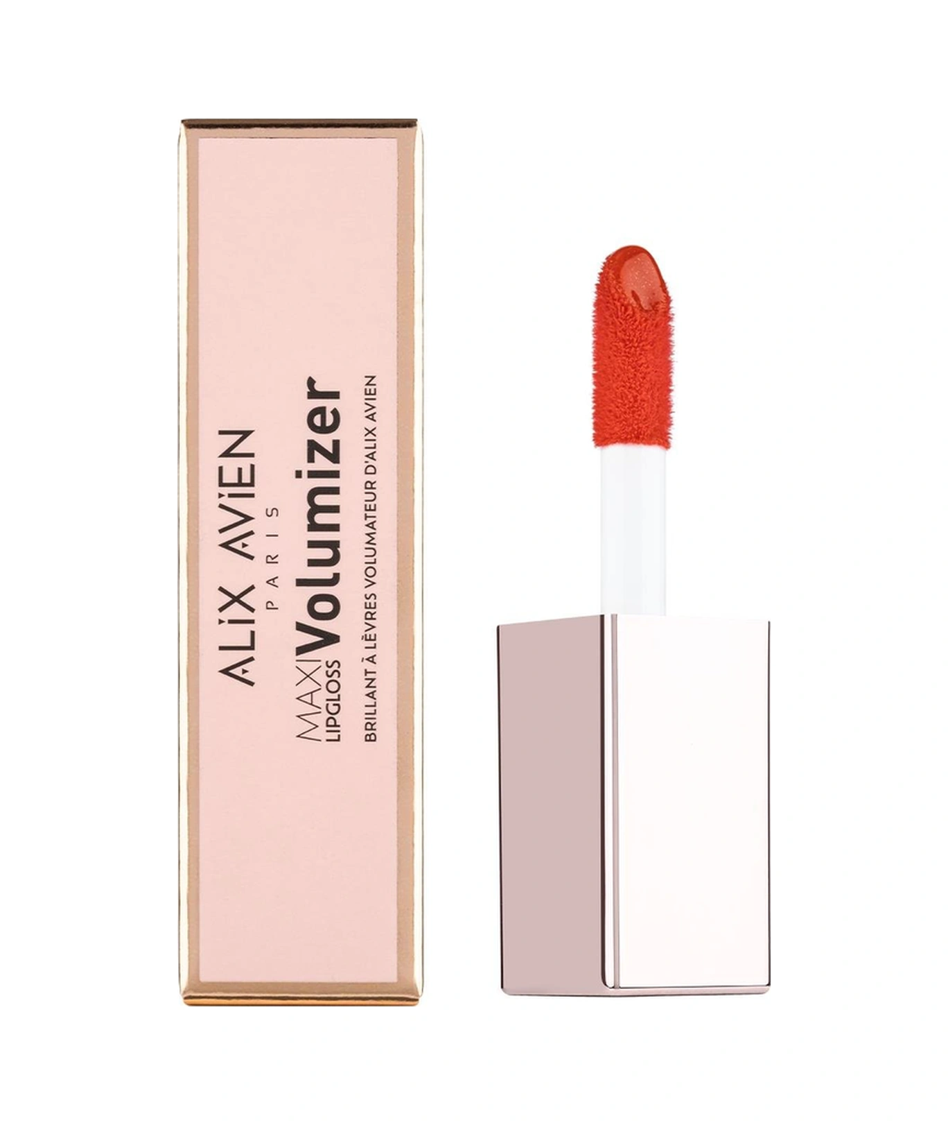 Alix Avien Maxivolumizer Lipgloss 218 Red Hot Luster Kalıcı Ve Nemlendirici Ruj Dolgunlaştırıcı Etki