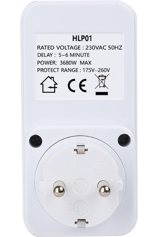 Aubyhe Buzdolabı Koruyucu - Otomatik Voltaj Regülatörü 175-260v 3680w Eu Fişli