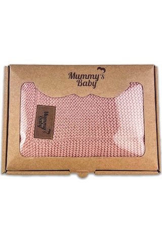 Mummy's Baby Organik Pamuk Battaniye 80x100 Pembe