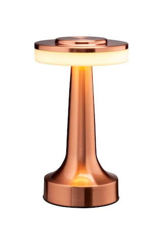 Kangvka Taşınabilir Dokunmatik Led Masa Lambası - 3 Parlaklık Seviyesi, 48 Saat Pil Süresi, Şarj Edilebilir, Yumuşak Beyaz Işık 3000k Rose Gold