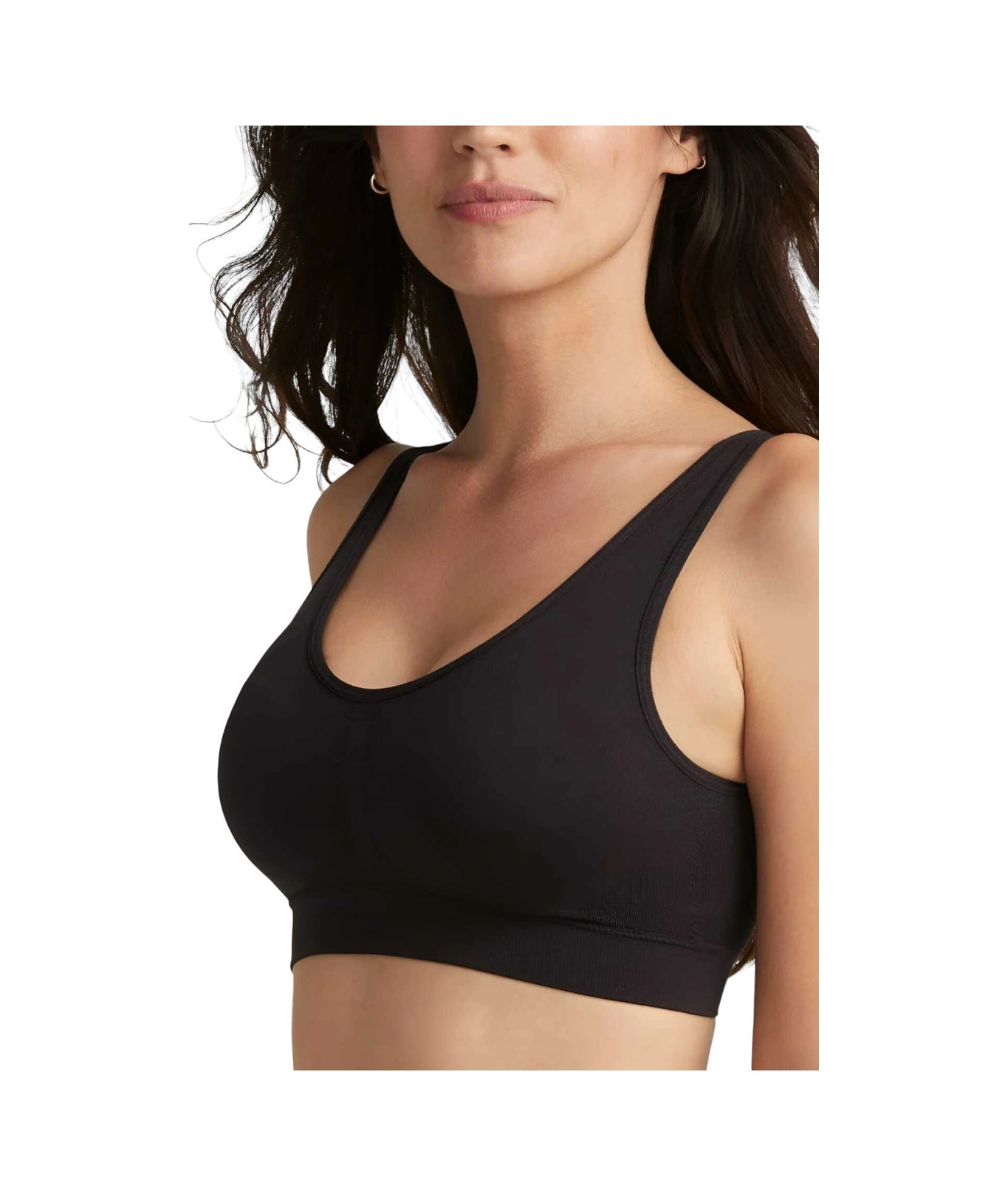 Tezzgelsin Kadın Kalın Askılı Pedli Büstiyer Yarım Atlet Sütyen 3'lü Set Siyah