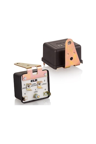 12V Elo Far Rölesi Çift Bobinli