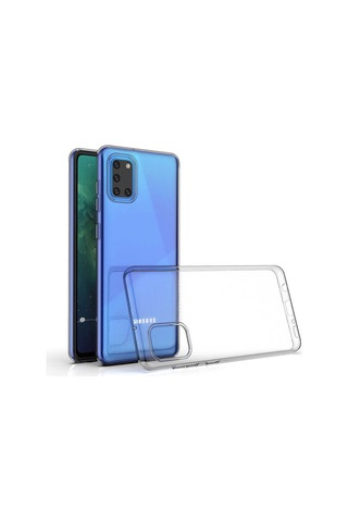 Galaxy A31 Kılıf Zore Şeffaf Ince Ve Esnek Süper Silikon Kılıf Renksiz