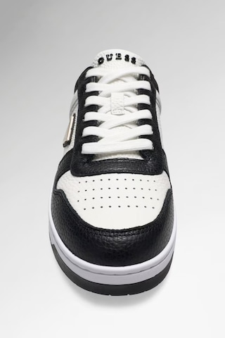 Guess Uddent Deri Erkek Sneaker Ayakkabı Fmtuddele12 Çok Renkli