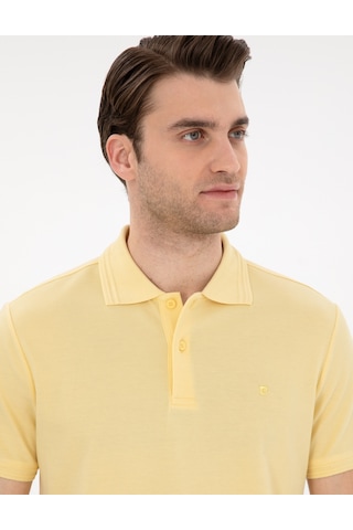 Pierre Cardin Erkek Açık Sarı Tişört Basic 50306448-vr004 Açık Sarı