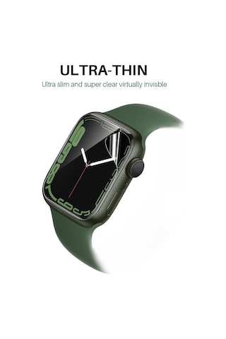 Apple Uyumlu Watch Se 44 Mm Ekran Koruyucu Şeffaf Tpu Film 2 Adet