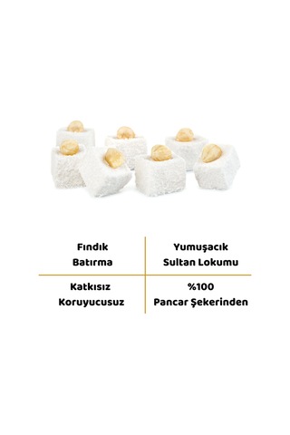 Fındıklı Sultan Lokum 500 Gr