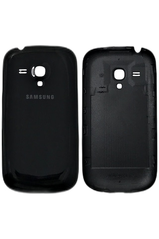 Samsung Uyumlu Galaxy S3 Mini İ8190 Arka Pil Batarya Kapak Siyah
