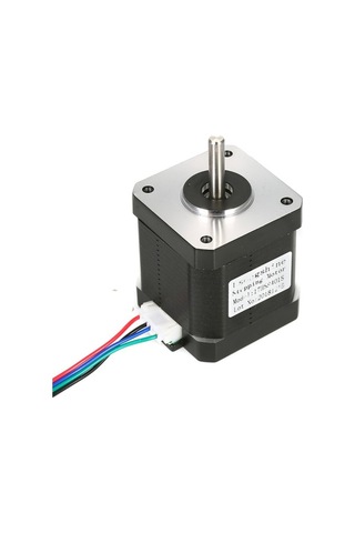 Moly Yunboo 17hs8401s Nema17 Adım Motoru, 52n.cm Tork, 1.8a Akım, 4 Pinli Dupont 1m, Alüminyum 3d Yazıcı İçin
